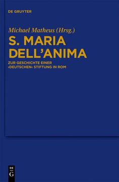 portada S. Maria Dell'anima (en Italiano)
