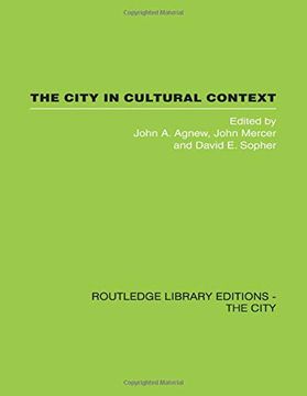 portada The City in Cultural Context (en Inglés)