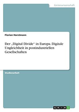 portada Der "Digital Divide" in Europa. Digitale Ungleichheit in Postindustriellen Gesellschaften (German Edition)