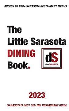 portada The Little Sarasota Dining Book 2023 (in English)