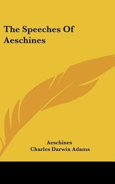 portada the speeches of aeschines (en Inglés)