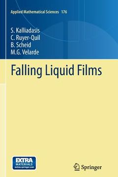 portada Falling Liquid Films (en Inglés)