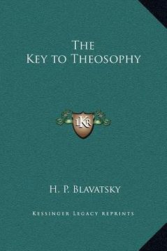 portada the key to theosophy (in English)