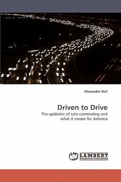 portada driven to drive (en Inglés)