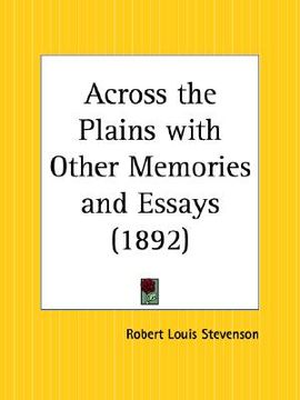 portada across the plains with other memories and essays (en Inglés)
