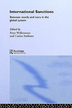 portada international sanctions: between words and wars in the global system (en Inglés)