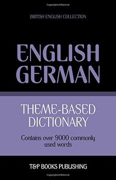 portada Theme-based dictionary British English-German - 9000 words (en Inglés)
