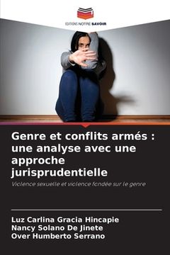 portada Genre et conflits armés: une analyse avec une approche jurisprudentielle (en Francés)
