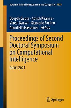 portada Proceedings of Second Doctoral Symposium on Computational Intelligence: Dosci 2021 (en Inglés)