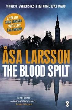 portada the blood spilt. sa larsson (in English)