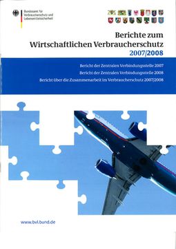 portada Berichte Zum Wirtschaftlichen Verbraucherschutz 2007 Und 2008