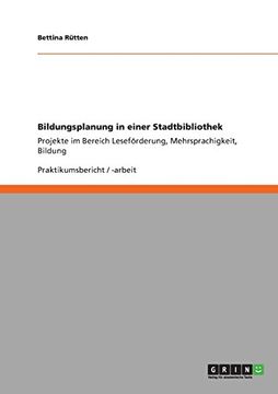 portada Bildungsplanung in einer  Stadtbibliothek (German Edition)