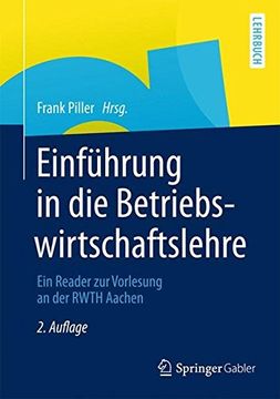 portada Einführung in die Betriebswirtschaftslehre: Ein Reader zur Vorlesung an der Rwth Aachen (en Alemán)