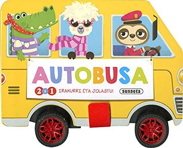 portada Autobusa (2 x 1: Irakurri eta Jolastu) (en Euskera)