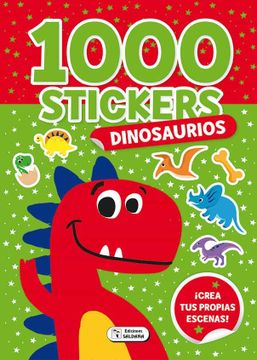 portada 1000 Stickers Dinosaurios (in Spanish)