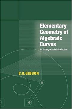 portada Elementary Geometry of Algebraic Curves Paperback: An Undergraduate Introduction (in English)