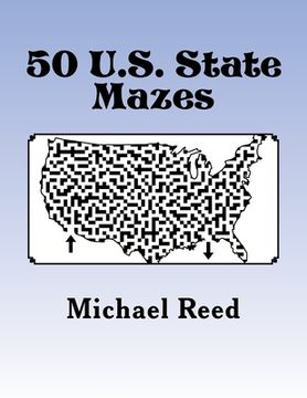 portada 50 U.S. State Mazes (in English)