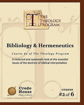 portada bibliology & hermeneutics (en Inglés)