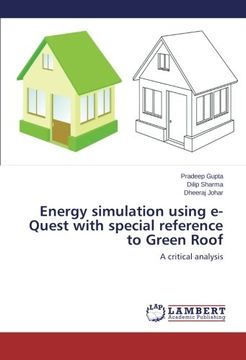 portada Energy simulation using e-Quest with special reference to Green Roof
