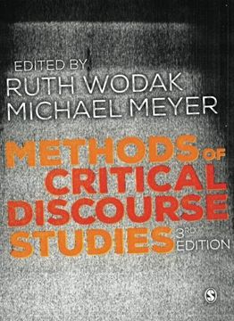 portada Methods Of Critical Discourse Studies (introducing Qualitative Methods Series) (en Inglés)