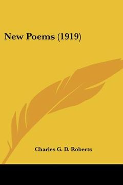 portada new poems (1919) (en Inglés)