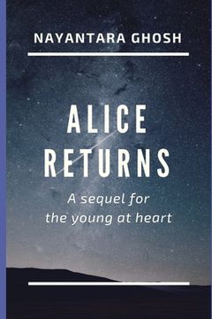 portada Alice Returns: A sequel for the young at heart (en Inglés)