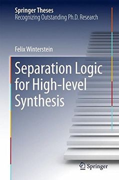 portada Separation Logic for High-level Synthesis (Springer Theses)
