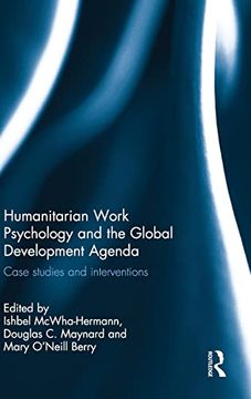 portada Humanitarian Work Psychology and the Global Development Agenda: Case Studies and Interventions (in English)
