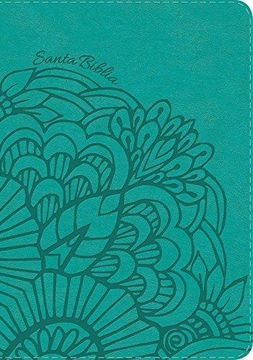 portada Santa Biblia / Holy Bible: Reina Valera 1960 Biblia, Aqua, Símil Piel Con Índice / Aquamarine Imitation Leather