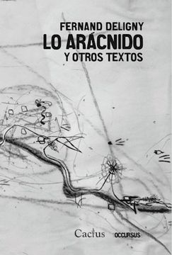 portada Lo Aracnido y Otros Textos (in Spanish)