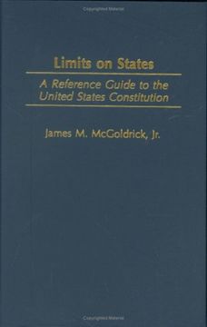 portada limits on states: a reference guide to the united states constitution (en Inglés)