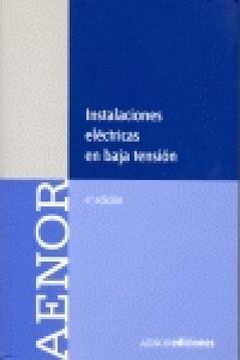 portada Instalaciones Electricas En Baja Tension (4�Edicion (in Spanish)