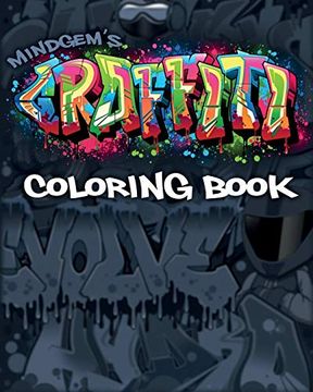 portada Mindgem's Graffiti Coloring Book (en Inglés)