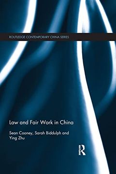 portada Law and Fair Work in China (Routledge Contemporary China Series) (in English)