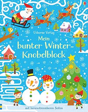 portada Mein Bunter Winter-Knobelblock (en Alemán)