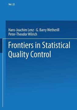portada frontiers in statistical quality control 4 (en Inglés)