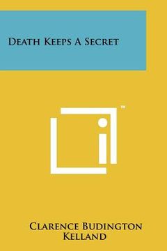 portada death keeps a secret (en Inglés)