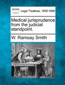 portada medical jurisprudence from the judicial standpoint. (en Inglés)