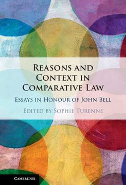 portada Reasons and Context in Comparative Law: Essays in Honour of John Bell 