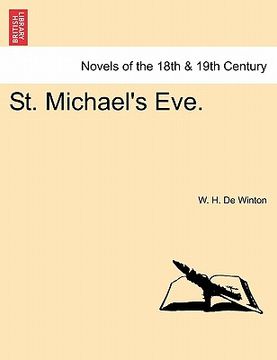 portada st. michael's eve. (en Inglés)