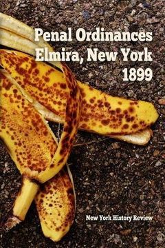 portada Penal Ordinances of Elmira, New York 1899