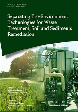 portada Separating Pro-Environment Technologies for Waste Treatment, Soil and Sediments Remediation (in English)