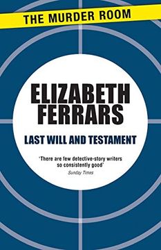 portada Last Will and Testament (Virginia Freer) (en Inglés)