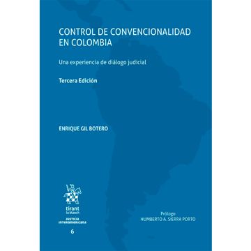 portada Control de convencionalidad en Colombia. Una experiencia de diálogo judicial 3ª Edición