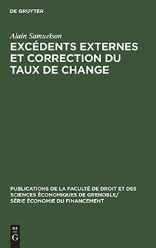 portada Excédents Externes et Correction du Taux de Change (in French)