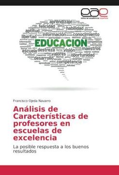 portada Análisis de Características de profesores en escuelas de excelencia (in Spanish)