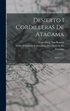 portada Desierto i Cordilleras de Atacama: Hidrología (in Spanish)