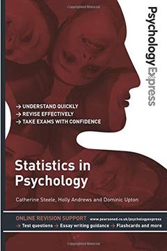 portada Psychology Express: Statistics in Psychology (Undergraduate Revision Guide) (in English)