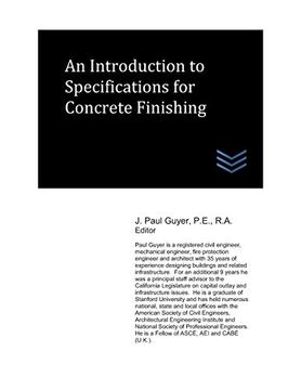 portada An Introduction to Specifications for Concrete Finishing 