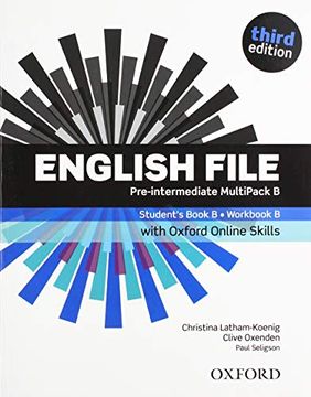 portada English File 3rd Edition Pre-Intermediate Multipack b With Oosp (in English)